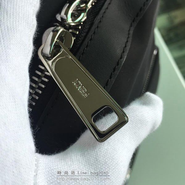 FENDI背包 Backpack系列 秋冬新款 雙肩背包 防水布搭配小牛皮 表情包系列 芬迪男雙肩包  fdz2047